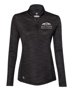 Adidas - Women's Lightweight Mélange Quarter-Zip Pullover